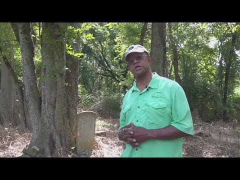 'This condition is unacceptable' | Man works to restore Good Citizens Cemetery, honoring his family,