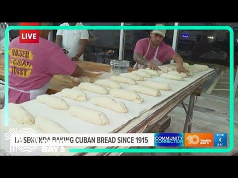 La Segunda baking Cuban bread since 1915
