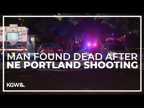 Police find man dead after shooting in Northeast Portland