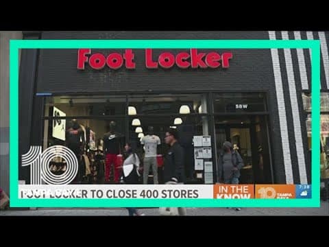 Foot Locker to close 400 stores over next 3 years