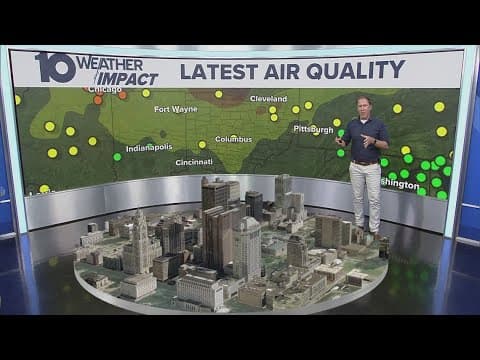 Delaware, Fairfield, Franklin & Licking counties under Air Quality Alert Tuesday due to ozone levels