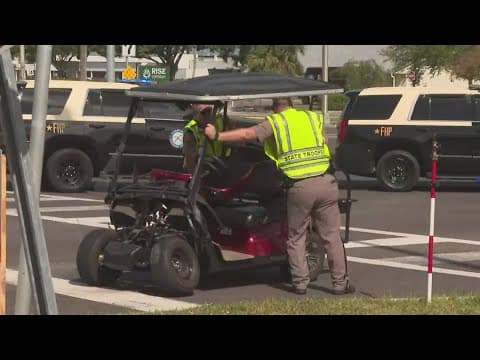 FHP: Woman in golf cart dies after man runs red light in Sun City Center