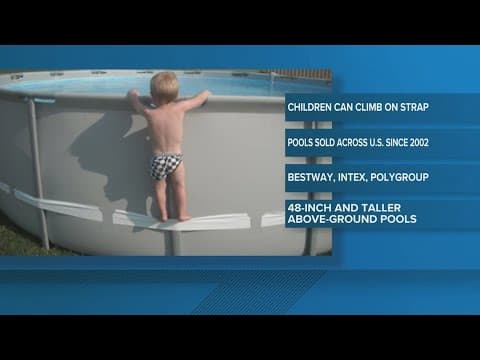 Over 5.2 million pools sold across the US and Canada are under recall after reports of nine deaths