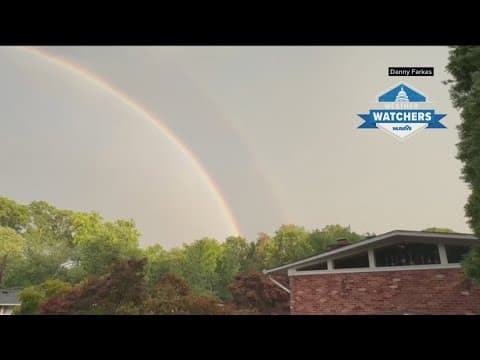 Rainbows after the storms in the DMV