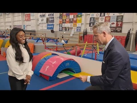 Fresh of more Olympic gold, Houston hometown hero Simone Biles isn't slowing down