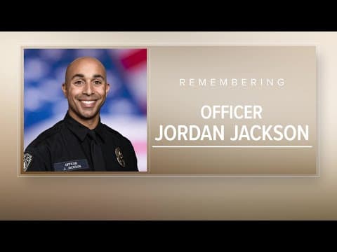 Celebration of life for Bellevue Police Officer Jordan Jackson