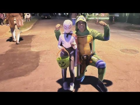 Which city decorates the most for Halloween?