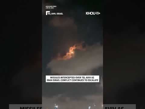 More Iranian missiles were intercepted over Israel early on Wednesday