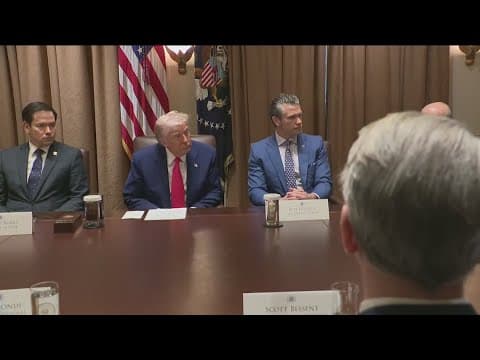 President Trump defends tariff plan