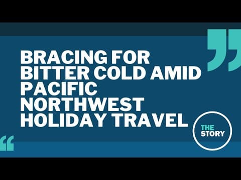 The ice storm cometh. It’s going to be seriously frigid for the Pacific Northwest