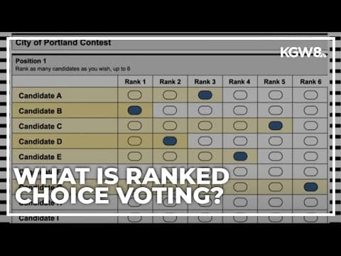 What Portland voters need to know about ranked choice voting