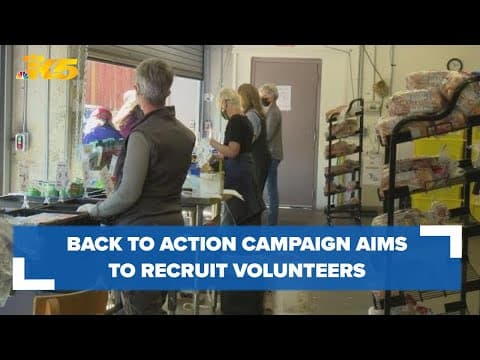 ‘Back to Action’ campaign aims to recruit food bank volunteers across Washington