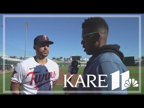 2024 Minnesota Twins spring training: 1-on-1 with Carlos Correa