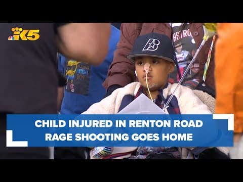 9-year-old injured in Renton road rage shooting released from hospital