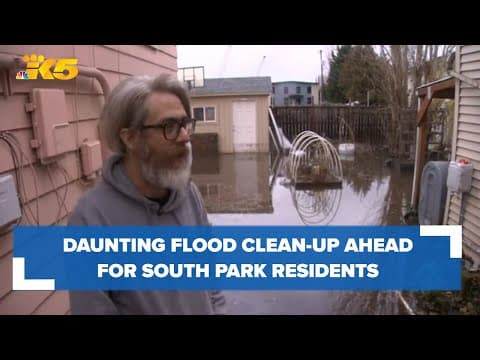 Daunting clean-up job ahead for South Park residents after flooding