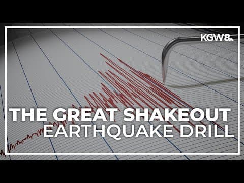 Preparing for an earthquake on Great ShakeOut Day