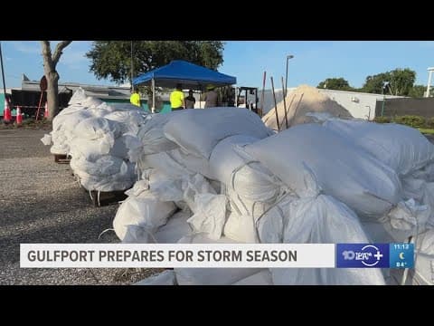 City of Gulfport hosts sandbag event to help residents prepare for storm season