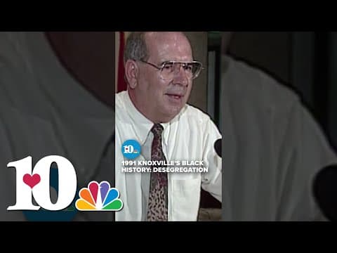 1991 Knoxville Black History: Desegregation Plan #blackhistory #knoxville