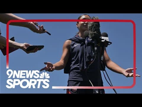 USWNT practices in Boulder ahead of friendly vs. South Korea