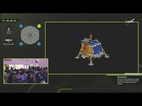 Texas company makes moon landing