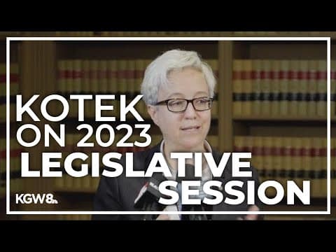 Oregon governor reflects on 2023 legislative session