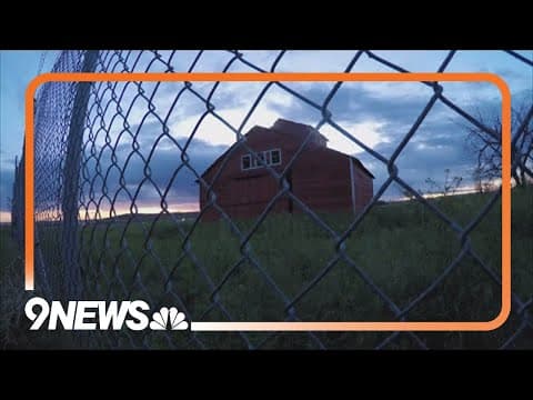The story behind that solitary, old red barn by Denver International Airport