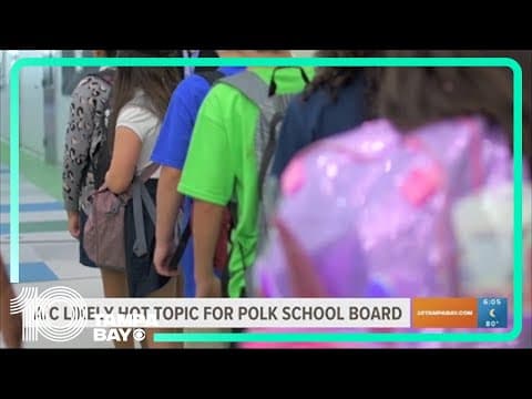 A/C issues will likely be a hot topic at the Polk School Board meeting