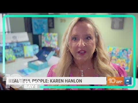 Beautiful People: Karen Hanlon combines art and therapy to help others