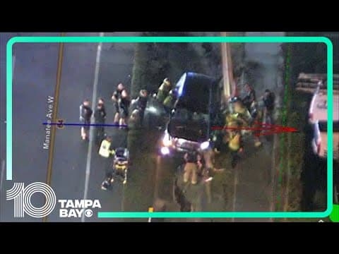 Man steals taxi, leads deputies on destructive chase in Manatee County