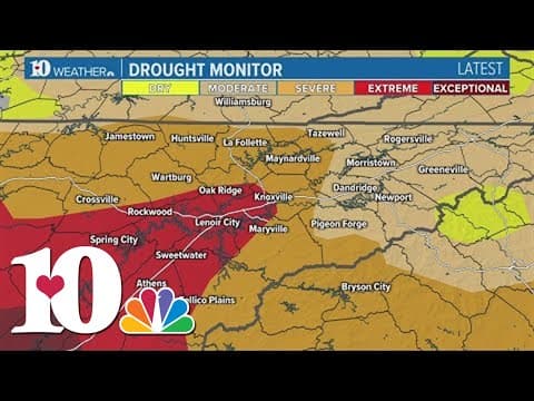 Tennessee experiencing worst drought since 2016