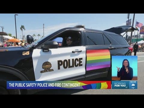 San Diego Pride Parade 2024 |  Police, Fire, Sheriff, FBI groups