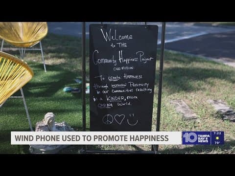 St. Petersburg's 'Happiness Ambassador' finds healing in unique grief project