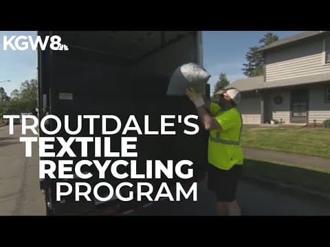 Troutdale pilot program aims to keep old clothes from ending up in the landfill