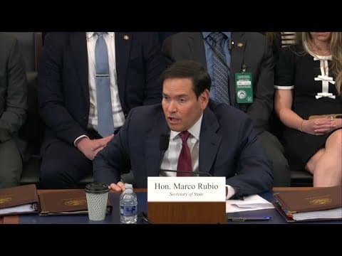 Secretary of State Marco Rubio, Rep. Pramila Jayapal get into heated exchange over Turkish citizen