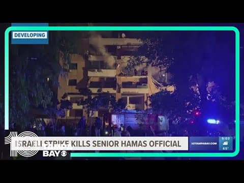 Apparent Israeli strike kills senior Hamas figure in Beirut and raises fears conflict could expand