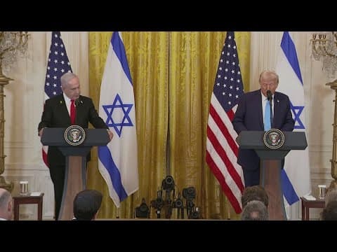 Trump says he won't rule out deploying US troops to support rebuilding Gaza in meeting with Netanyah