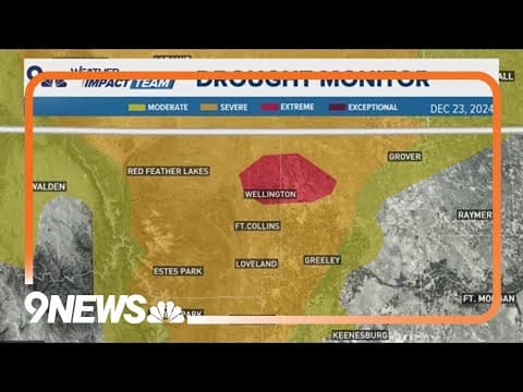 State climatologist says Northern Colorado has worst drought conditions in the state
