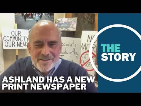 Nonprofit Ashland online newspaper rolls out weekly print edition