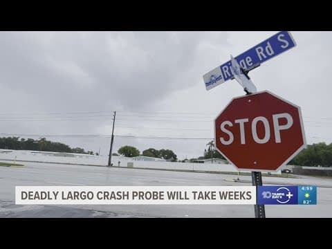 Largo police provide update on crash that left 3 people dead