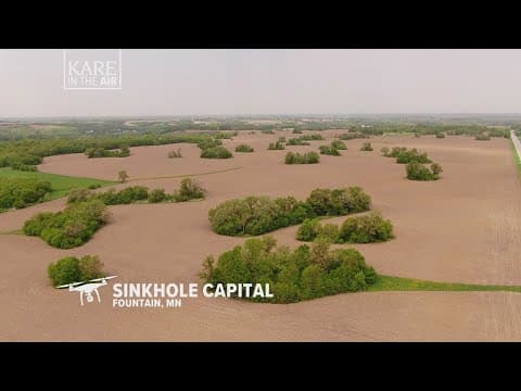 KARE in the Air: Sinkhole Capital of Minnesota