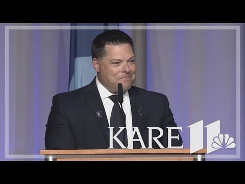 Officer Mitchell memorial: Friend Chris Dunker honors fallen officer