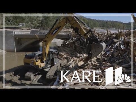 Western North Carolina residents working to rebuild following Hurricane Helene