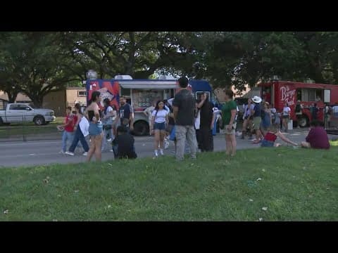 Tens of thousands of Houstonians celebrating the 4th of July at Freedom Over Texas