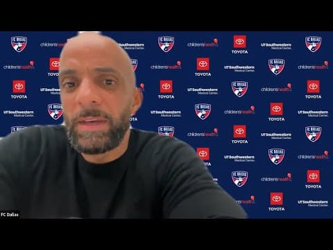 FC Dallas vs. Sporting Kansas City: Peter Luccin post-match press conference 7.7.24