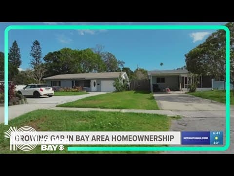 Growing homeownership gap in the Tampa Bay area pushes many residents out of the housing market