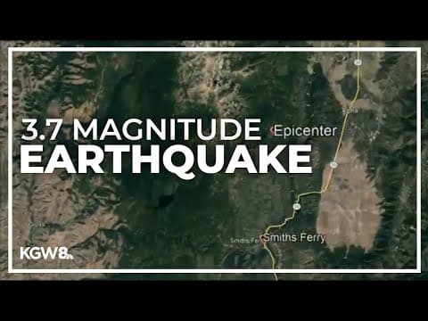 3.7 earthquake strikes near Oregon, Idaho border