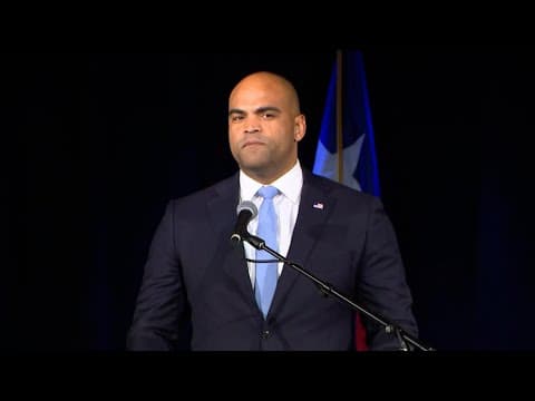 Rep. Colin Allred concedes defeat to Sen. Ted Cruz in U.S. Senate race