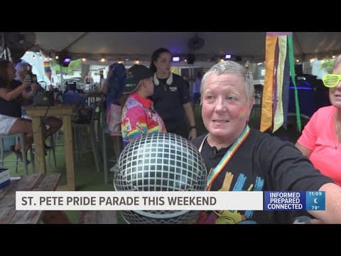 Celebrations take place ahead of 2025 St. Pete Pride Parade