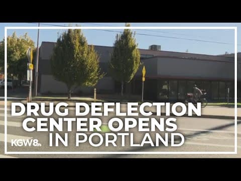 Multnomah County's drug deflection center opens