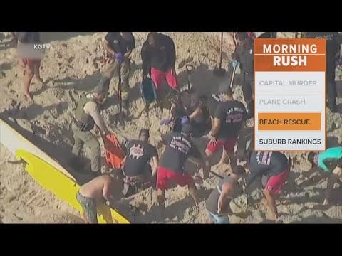 Teen rescued from San Diego sand hole